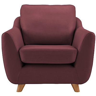 G Plan Vintage The Sixty Seven Leather Armchair Capri Leather Claret G Plan Vintage The Sixty Seven Leather Armchair Capri Leather Claret